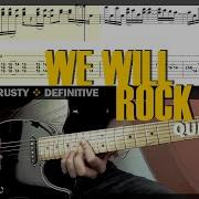 We Will Rock You Electric Guitar