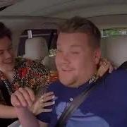 Harry Styles Kisses James Corden During Carpool Karaoke