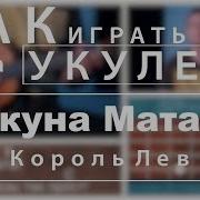 Как Играть На Укулеле Акуна Матата Тимон И Пумба Король Лев Dvkmusic