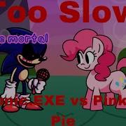 Fnf Too Slow Sonic Exe Vs Pinke Pie