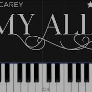 Mariah Carey My All Piano