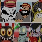 Полное Прохождение Cuphead 100 Все Боссы Дракон Медуза Робот Сатана