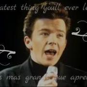 Rick Astley Nature Boy