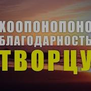 Хоопонопоно Благодарность Творцу Активация Связи С Я Есмь Присутствием