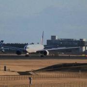 United Boeing 777 200Er New Livery Landing At Tokyo Nrt