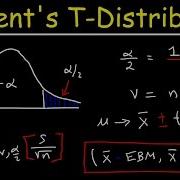 T Distribution Confidence Interval