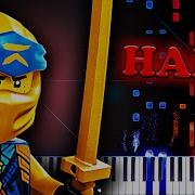 Lego Ninjago Piano Civer