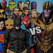 Superheroes Vs Villains The Avengers X Men Guardians Justice League