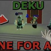 Boku No Roblox Remastered All New Deku Ofa Showcase Codes