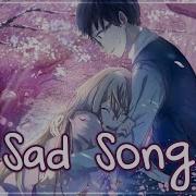 Nightcore Sad Song Switching Vocals Lyric Video