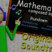 Mathematics Baldi Music Class Ost