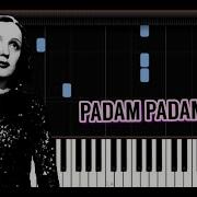 Edith Piaf Padam Пианино