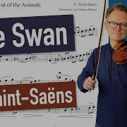 C Saint Saens The Swan Violin And Piano