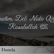Ummatim Deb Nido Qilgan Rasululloh S A V Abdulloh Domla