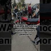 Мотоцикл Jawa 350 После Полной Капиталки Двигателя Звук Работы