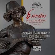 Florentino Calvo Sonate No 1 Pour Mandoline Et Basse In D Major Livre I Ii Larghetto