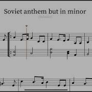 Soviet Anthem Trumpet With Piano In А Minor