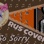 I M So Sorry Rus Cover