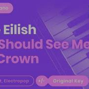 You Should See Me In A Crown Billie Eilish Slow Instrumental