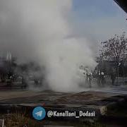 Qozog Istonda Yana Bir Avtobus Yonib Ketdi