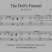 Children S Album Op 39 No 7 The Doll S Funeral