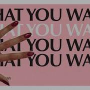 What You Want Snbrn