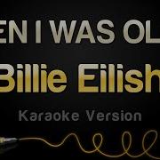 Billie Eilish When I Was Older Karaoke Instrumental Music Inspired By