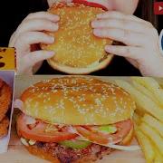 Burger King Asmr Chicken Fries Fries And Milkshake