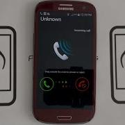 Samsung Galaxy S3 Incoming Call