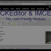 Drupal 7 Installing And Using Ckedit And Imce