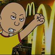 Caillou Misbehaves At Mcdonald S And Gets Grounded