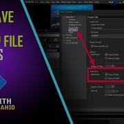 Autosave And Backup Settings In Edius Edius Bangla Tutorial Edit With