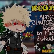 Junior School Mha React To Future Deku