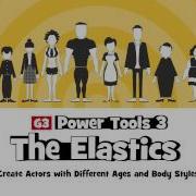 Animated 2D Character Bases The Elastics G3 Power Tool Vol 3