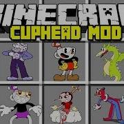 Minecraft Cuphead Mod Cuphead Mugman King Dice Bepi Clown More