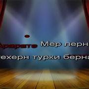 Арарат Мер Лерна Караоке