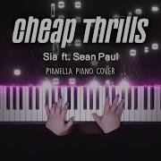 Sia Cheap Thrills Piano Cover