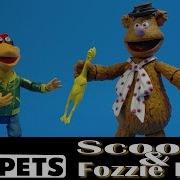 Fozzie Bear And Scooter