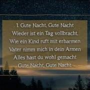 Gute Nacht