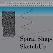 Sketchup Spiral Curve