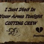I Just Died In Your Arms Tonight Cutting Crew Cover Fingerstyle Instrumental Tekst