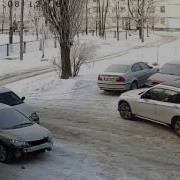 Шикарно Припарковался Прикол Авто Авария Гололёд Прикол Лучшая