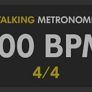 100 Bpm Talking Metronome 4 4