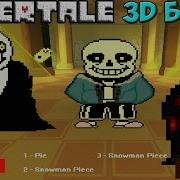 Undertale Yabts 3D Битва С Сансом И Гастером Yabts 1