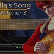Ведьмак 3 Песня Присциллы Priscilla S Song Tutorial Табы