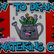 How To Draw A Watering Can