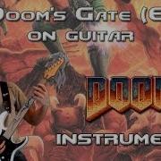 At Doom S Gate E1M1 Doom Theme Metal Guitar Instrumental Version