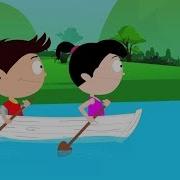 Роу Грести Лодку Потешки Для Детей Kids Song Nursery Rhyme For Kids Row Row Your Boat