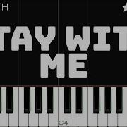 Stay With Me Пианино