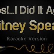 Oops I Did It Again Backing Track